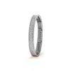 Noble och elegant armband Populärt presentarmband Kvinnors silver pläterat 18K rosguld med vanligt Vanley -armband