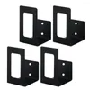 Kitchen Storage 4 Pcs Organizer Pot Lid Holder Chopping Board Wall Mount Holders Stainless Steel