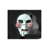 Party -Masken Kettensägen Maske Horror Halloween Face Killer Saw Theme Tricky Resin WL1067 Drop Lieferung 202 Hausgarten Festliche Lieferungen DH5WL