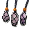 Декоративные фигурки домашние украшения натуральный кунзит подвесной целебные каменные ожерелье Lucky Love Perfect Gift Quartz Crystalls