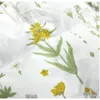 Ensembles de literie printemps motif floral couette couvercle de couvercle de taie