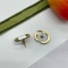 Vintage Ear Stud Clip Drop Earrings Eardrop Classic Luxury Designer Earrings Letter G Charm Gold Silver Plated Dangle Hoop Earring For Women Wedding Party Jewelry
