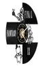 Final Fantasy Black Record Mur Clock Wall Art Decor Handmade Art Personalité Gift Gift 12 pouces Couleur Black277Q9880129