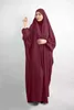 Ethnic Clothing Wholesale Breathable Hijab Liturgical Wear Lslamic Turkish Robe Women Dubai Muslim Standard Apparel Middle East Abaya T240510