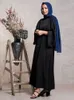 Vêtements ethniques Dubaï Luxury Abaya Turquie Muslim Modest MAXI Robe Kaftan Islam Vêtements pour femmes Vestido Caftan Marocain Robe Femme Musulmane T240510