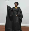 Etnik Giyim Şık Bazin Gevşek Takım Elbisesi 2024 Günlük Aşınma Partileri ve Toplantıları İçin Mükemmel - Taş Ticareti T240510 ile Eşleştirilmiş Uzun Bir Elbise