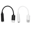 Câble audio Type C 3.5 Câble d'écouteur Jack USB C à 3,5 mm Adaptateur pour Huawei P10 P20 P30 Pro Mate 10 Pro 20 30