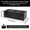 Kitchen Storage Espresso Tamping Station Plastic Coffee Tamper Holder Base Multifunction Stand Stable Durable