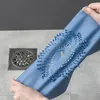Badmatten Silikonboden Abflussmatten Abwasserkissen Erdungsdecke Blau