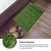 السجاد العشب حصيرة الاصطناعية الفخمة من الألياف البولي بروبيلين الباب الأخضر (البولي بروبيلين)