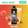 Zooy Vape Ghosts 12000 Puffs Savage Vape Vapers 12k Desechables 12000Puffs Bar с 650 мАч.