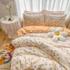 Bedding Sets Insul Style Conjunto nórdico Proga de tampa de edredom dupla de plataforma dupla nórdica Microfibra suave Fresca de cama confortável de cama