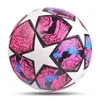 Balls Soccer Ball Официальный размер 5 4 качественный материал PU на открытые матчи лига Футбол. Проплачивание Bola de Futebol 231011 DR DHCSE