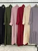 Etniska kläder blygsamma abaya ramadan musulman de mode maxi robe kalkon kaftan islamiska kläder muslim för kvinnor hijab klänning caftan vestidos t240510t5fk