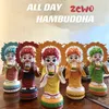 Nouveau en stock zcwo véritable figurine toute la journée hambuddha burger bouddha 26cm