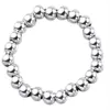 Light Luxury Ring Charm Classic Musthave Silver Round Bead för med minimalistisk och designkänsla med Common Vanly