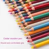 FFUS Pencils Prismacolor 12/24/36/48 컬러 유성 연필 세트 스케치 학교 학생 예술 공급품 Crayon D240510