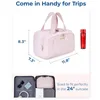 Bagsmart Travel Make Makup Bag Bage Maining Organize Organize Portable Light Travel Heress Box 240429