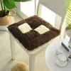 Подушка квадратная плюшевая сгущения домашний обеденный стул коврик зимний офис мягкий теплый современный стиль дышащий диван