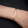 Amanti Bracciale esclusivo per mostrare l'amore Bracciale completo NO Diamonds in stile 18K intarsio in oro con carrello comune e braccialetto di famiglia C