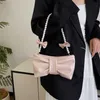 Nouveau design Luxury Satin Pink Bow Party Dames Sacs de dîner Embrayage Purs à main