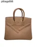 Women Handbag Brknns Swift Leather Handswen 7A Handmade Pure Hand Swift Large logo