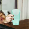 Vattenflaskor vuxna sippy koppar äldre ingen spill kopp dricksbägare vuxna plastbevis ospillbar