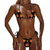 Da bagno da nuoto da bagno micro micro bikini costume da nuoto di Halloween design push up perita