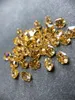 Diamants en vrac 6,5x6,5 mm Hexagonal jaune Mosang Diamond Laboratory Cultivation peut être via le sous-trait de forage en gros en gros