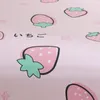 Постилочные наборы мультфильм розовый клубничный рисунок котттон полос полос.