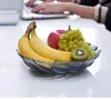 Tallrikar Creative Fruit Bowl vardagsrum Hemanvändning Enkelt och modernt snackbricka Kontor kommersiellt ljus lyxig plasträtt för bord