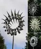 Unique And Magical Metal Windmill Outdoor Dynamic Wind Spinners Wind Catchers Exotic Yard Patio Lawn Garden Decoration Y09142537045