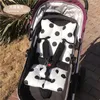Pillow Buggy Pushchair Matratze atmungsaktiv 3D -Luftgitter Baby Kinderwagen Sitzpolster Auto Liner S s