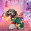 Собачья одежда Рождественская пижама для пижамы.