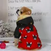 Vêtements de vêtements pour chiens vêtements à quatre pattes imprimées en coton