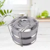 Double Boilers Stackable Steamer Insert Pans Cooker Pot Set Stainless Steel For Food Lasagna Soup Baking Reheat Multiple Dishes