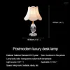 Bordslampor Ronin Modern Dimning Lamp Led Creative Crystal Desk Light With Remote Control for Home Living Room Bedroom Decor