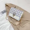 Shoulder Bags Women's Bag 2024 Plaid Square Grid Messenger Crossbody Flow Fairy For Women Summer