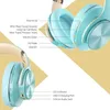 Vaga 5 Bluetooth -hörlurar Trådlöst headset 90 timmar långlastande brus som isolerar Hifi Stereo -hörlurar med mic -spel som kör pannband