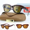 Top klassieke wayfarer zonnebril Staat Mega Wayfarer -bril Designer Polariseerde bril UV400 Lenzen unisex 407