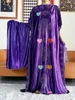 エスニック服2023アフリカ夏カフタンイスラム教徒の女性ドレスインドcaftan伝統的な摩耗プリントファブリックアフリカfemme maxiカジュアル衣装t240510