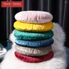 Oreiller 1pc en peluche citrouille rond Round plusieurs couleurs massifs canapé de salon pour la décoration intérieure nuan série