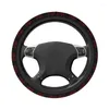 Крышки рулевого колеса Custom Your Design Universal 14,5-15 дюймов анти-скользящих защитников подходит для аксессуаров для внедорожников