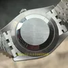 Luksusowy zegarek męski szafirowy wodoodporna tarcza 41 mm świetlisty trójkąt pierścień zewnętrzny 3235 Mechaniczny automatyczny ruch Watch Blue Vide Water Ripple