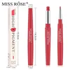 Lip Potloden MISS ROSE 8-kleur dubbelzijdig lippenstift potlood waterdicht hydraterende duurzaam waterdichte lippenstift DC05 d240510