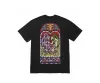 22SS Casual Tshirt Men's Fashion Divine Dragon Print T-shirt O-neck Loose Tee Tops Streetwear Skateboard HipHop Top EU Size