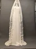Simple 3D Floral Appliques Wedding Veil 3M Long Special Cut Royal Bridal Veil with Comb Veil Wedding Accessories