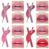 Lip Potloden MISS ROSE 8-kleur dubbelzijdig lippenstift potlood waterdicht hydraterende duurzaam waterdichte lippenstift DC05 d240510