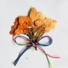 Fiori decorativi 60pcs pressati color secco fiore di ortensia per il telefono a pendente resina epossidica Casella di segnalibri.