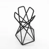 Vases Nordic Style Air Plant Solder Metal Flower Pots Stand Geometric Iron Tillandsia Table Home Garden Ornements